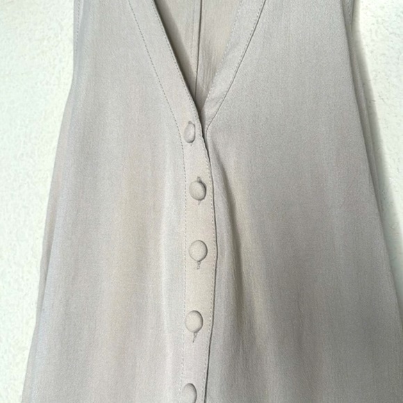 NWOT Free People Sheena Vest in Beige Size Medium - Picture 10 of 16